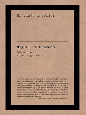 cover image of El viaje interior